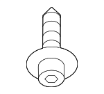 N91190002 - Body: Sound Absorber Bolt for Audi Image