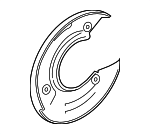 LR157811 - : Splash Shield for Land-Rover Image