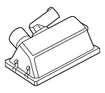 XFC500040 - Electrical: License Lamp for Land Rover: LR2, LR3, LR4, Range Rover Sport Image