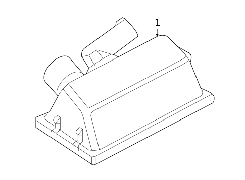 License Lamps for 2009 Land Rover LR2 #0
