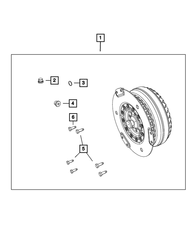 « 68397227AA – Transmission : Couple Trs Convertisseur pour Mopar Image »