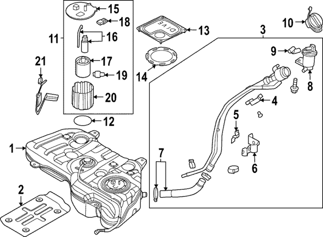 31107CW000 - : Cover for Kia Image