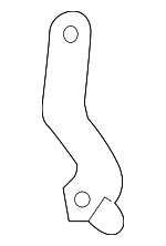 77173S84A00ZZ - Body: Instrument Panel Stay for Honda: Accord Image