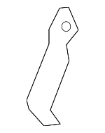 77896S84A01ZZ - Body: Knee Bolster Stay for Honda: Accord Image