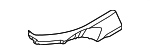 51435A36B95 - Body: Kick Panel for BMW Image