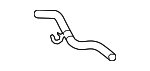 1K0122447GC - Cooling System: Overflow Hose for Volkswagen: Beetle, Eos, GTI, Jetta, Rabbit Image