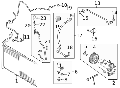 Hardware, Fasteners & Fittings for 2015 Ford Fiesta #0
