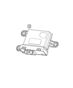 68707713AA - : Security Gateway Module for Chrysler: Pacifica, Voyager | Dodge: Charger Daytona | Jeep: Gladiator, Wagoneer S, Wrangler | Ram: 1500, 2500, 3500 Image