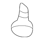 9046706089B3 - Body: Headliner Clip for Toyota: Highlander Image