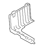 291202V000 - Body: Splash Shield for Hyundai: Veloster Image