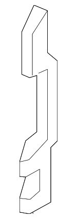 291362V500 - Body: Air Guide for Hyundai: Veloster Image