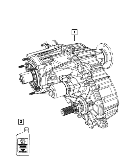Transfer Case and PTU Assembly for 2023 Ram 1500 #0