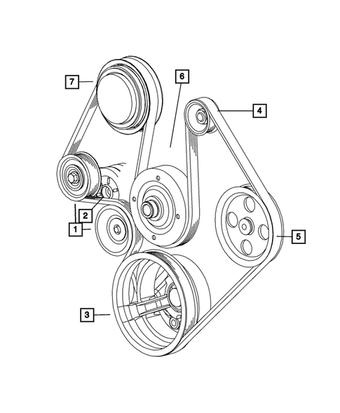 Pulleys and Related Parts for 2008 Jeep Liberty #0