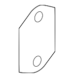 51125A7CEA6 - Body: Bumper Impact Bar Gasket for BMW Image