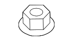 7147266441 - Body: Impact Bar Nut for BMW Image