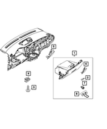 68655033AA - : Striker Plate for Mopar Image