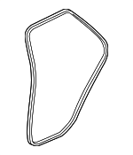 19169087 - : Rear Side Door Weatherstrip for GM Image