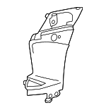 9J1807605AB - Body: Brake Air Duct for Porsche Image