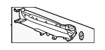 PAD121754AOK1 - Belts &amp; Cooling: Radiator Support Air Deflector for Porsche Image