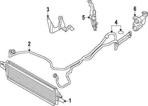 Trans Oil Cooler for 2024 BMW M240i xDrive #0