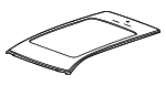 84660419 - Body: Roof Panel for Cadillac: XT5 Image