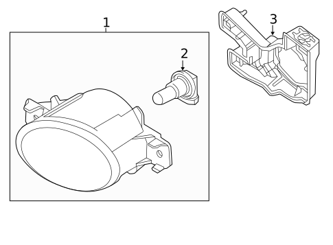 Fog Lamps for 2017 Nissan NV3500 #0