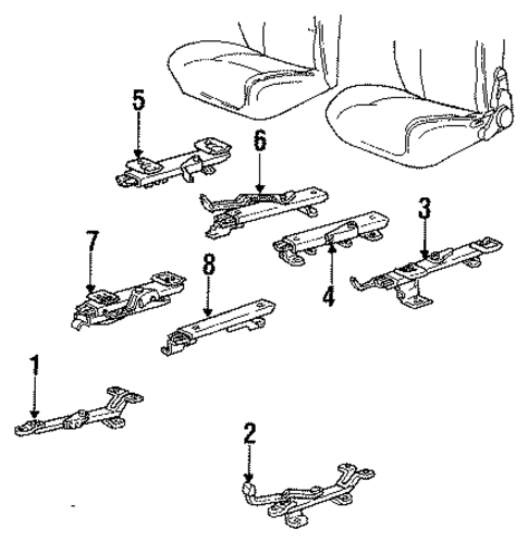 Tracks & Components for 1991 GMC Syclone #0