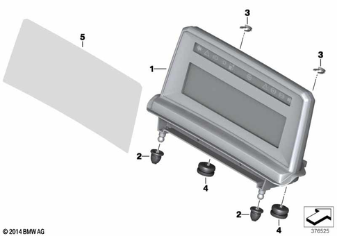 Instrument Cluster for 2017 BMW-Motorrad C evolution #0