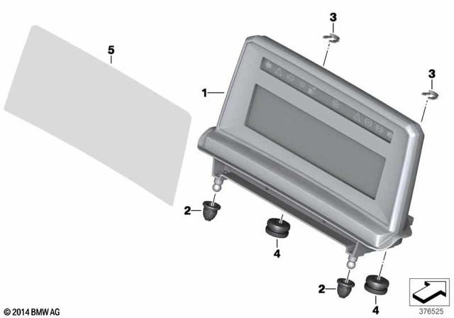 46637691016 - Instruments: Snap-Lock Coupling -  for BMW-Motorrad Image image