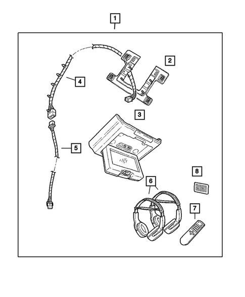 Audio & Electronics for 2005 Chrysler Town & Country #3