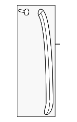 4550430 - Body: Weatherstrip for Saab: 9-3, 900 Image