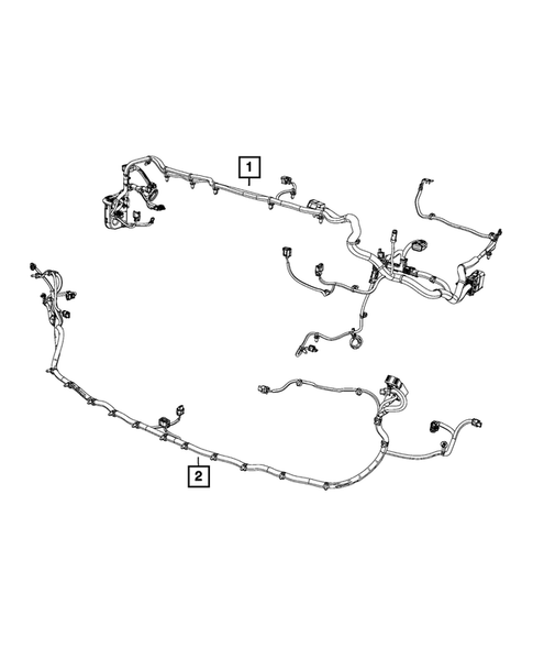 Wiring, Headlamp to Dash for 2021 Jeep Cherokee #0