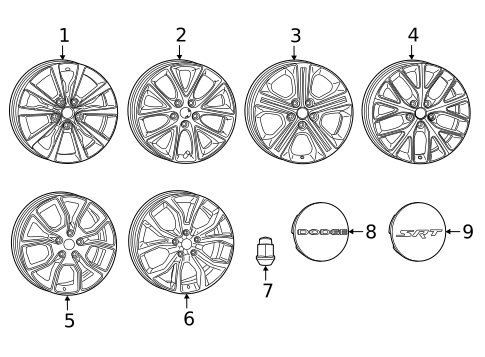 Wheels for 2019 Dodge Durango #0