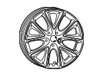 6QE64NTSAA - : Wheel Alloy for Dodge: Durango Image