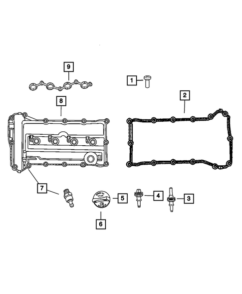 Culasse pour 2007 Chrysler Sebring #1
