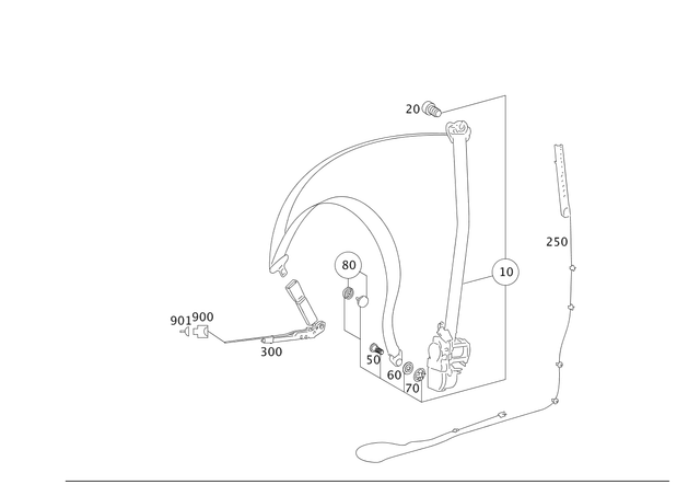 2029903240 - Driver Seat: Window for Mercedes-Benz Image image