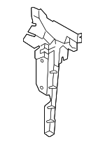 LR092686 - : Upper Deflector for Land Rover: Range Rover Velar Image