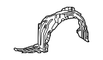 5380612100 - Body: Fender Liner for Toyota: Corolla Image