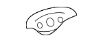 ZH761D1AA - Body: Sun Visor Bracket for Mopar Image