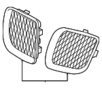 15208235 - Body: Grille for Pontiac: Montana Image