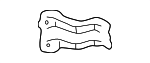 6161942010 - Body: Body D-Pillar Reinforcement for Toyota: RAV4 Image