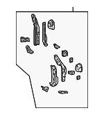 6103242020 - Body: Rear Panel Assembly for Toyota Image