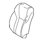 7107360U80E2 - : Seat Back Cover for Lexus: GX550 Image