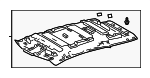 633100E411B1 - Body: Headliner for Lexus: RX350, RX450h Image
