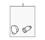 CD8466290D02 - Body: Ft Power Outlet for Mazda: 3, 5, 6, CX-5, CX-7, CX-9, MX-5 Miata Image