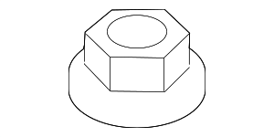37106789678 - Suspension: Hex Nut With Flange 889520 for BMW: 528i, 528i xDrive, 530e, 530e xDrive, 530i, 530i xDrive, 535d, 535d xDrive, 535i, 535i GT, 535i GT xDrive, 535i xDrive, 540d xDrive, 540i, 540i xDrive, 550e xDrive, 550i, 550i GT, 550i GT xDrive, 550i xDrive, 640i, 640i Gran Coupe, 640i xDrive, 640i xDrive Gran Coupe, 640i xDrive Gran Turismo, 650i, 650i Gran Coupe, 650i xDrive, 650i xDrive Gran Coupe, 740e xDrive, 740i, 740i xDrive, 740Ld xDrive, 740Li, 740Li xDrive, 745e xDrive, 750e xDrive, 750i, 750i xDrive, 750Li, 750Li xDrive, 760i xDrive, 760Li, 840i, 840i Gran Coupe, 840i xDrive, 840i xDrive Gran Coupe, ActiveHybrid 5, ActiveHybrid 7, Alpina B6 xDrive Gran Coupe, Alpina B7, Alpina B7 xDrive, Alpina B7L, Alpina B7L xDrive, Alpina B8 Gran Coupe, Alpina XB7, i5, i7, iX, M3, M4, M5, M550i xDrive, M6, M6 Gran Coupe, M760i xDrive, M8, M8 Gran Coupe, M850i xDrive, M850i xDrive Gran Coupe, X3, X4, X5, X6, X7, XM, Z4 Image