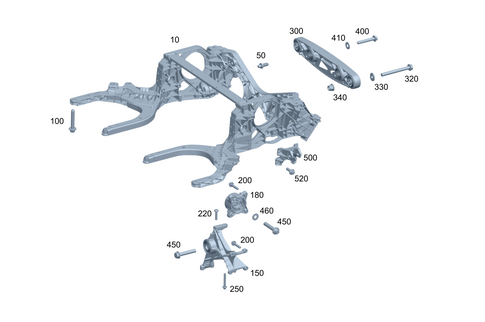 Rear Axle Carrier for 2022 Mercedes-Benz SL63 AMG #0