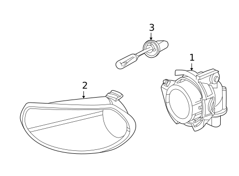 Lighting - Exterior for 2003 Saturn L200 #0