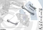 33322413628 - Value Parts&amp;Packages Service and Repair: Repair Kit, Wishbone, Right for BMW Image