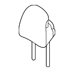88700DW200H26 - Body: Headrest for Kia Image
